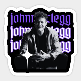 Johnny clegg x retro style Sticker